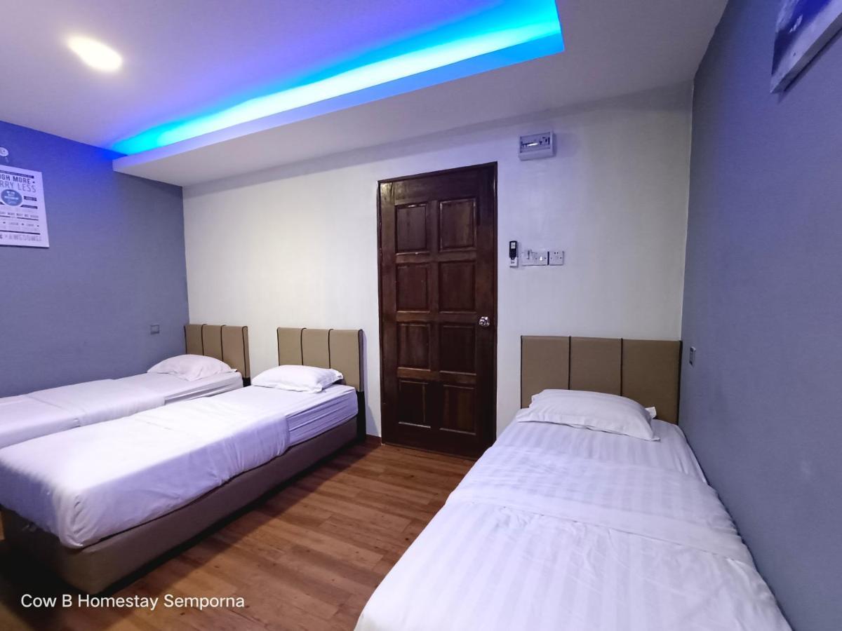 Cow B Homestay Semporna Ngoại thất bức ảnh