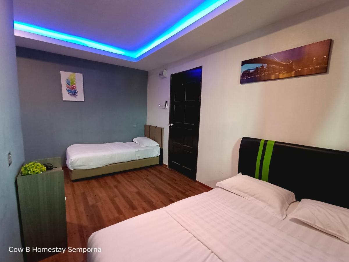 Cow B Homestay Semporna Ngoại thất bức ảnh