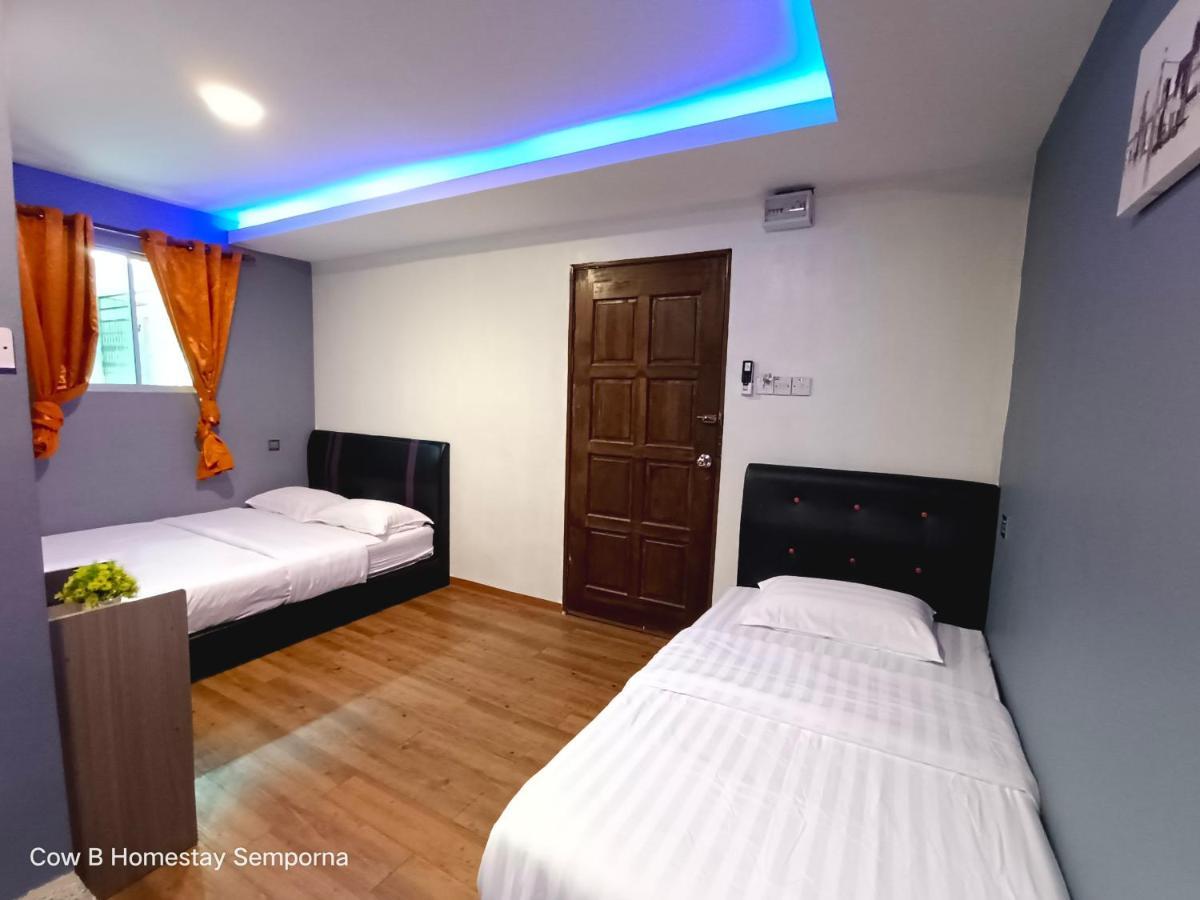 Cow B Homestay Semporna Ngoại thất bức ảnh