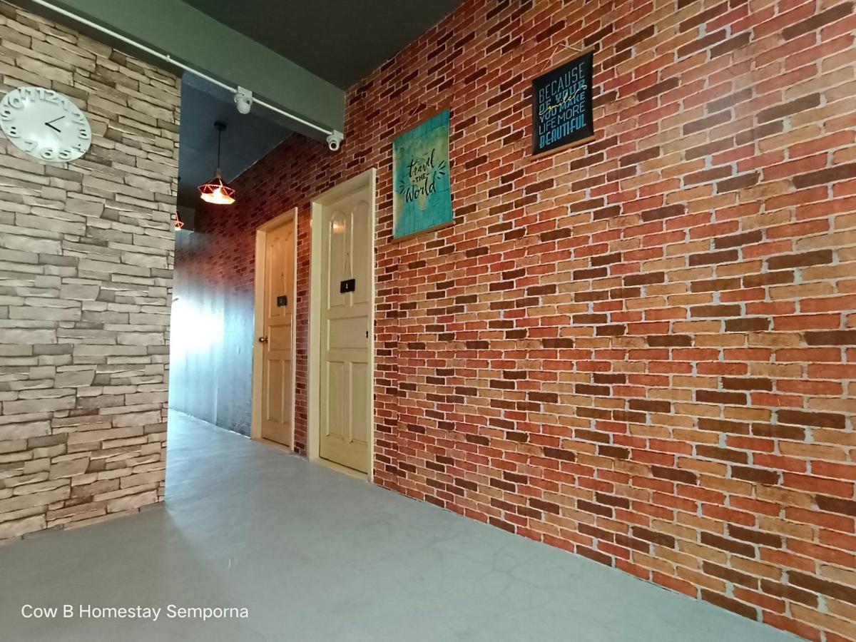 Cow B Homestay Semporna Ngoại thất bức ảnh